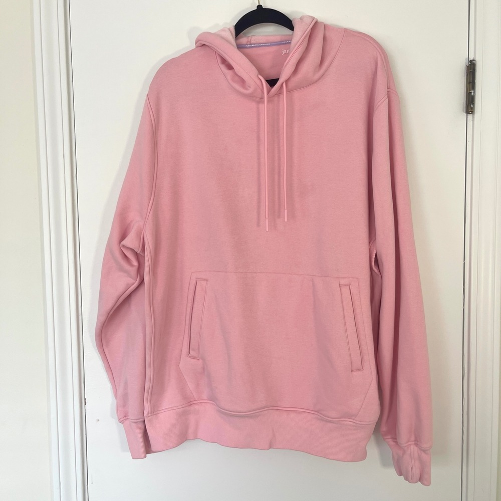 Jambys Unisex $108 Chilluxe hoodie Size XL Pullover Pink Loungewear‎ Sweatshirt - Picture 4 of 10